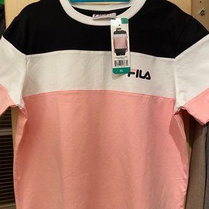 Fila Womens Short Sleeve Crew Neck Jersey Tee